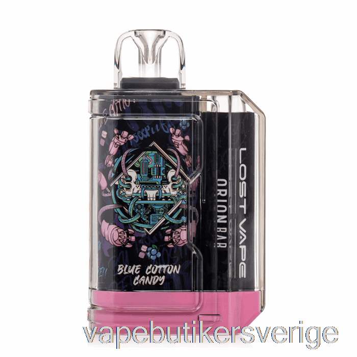 Vape Sverige Lost Vape Orion Bar 7500 Engångsblå Sockervadd